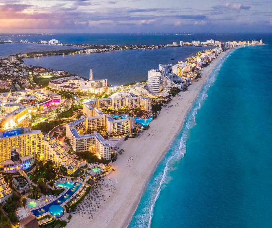 Cancun destino cercano a Valladolid