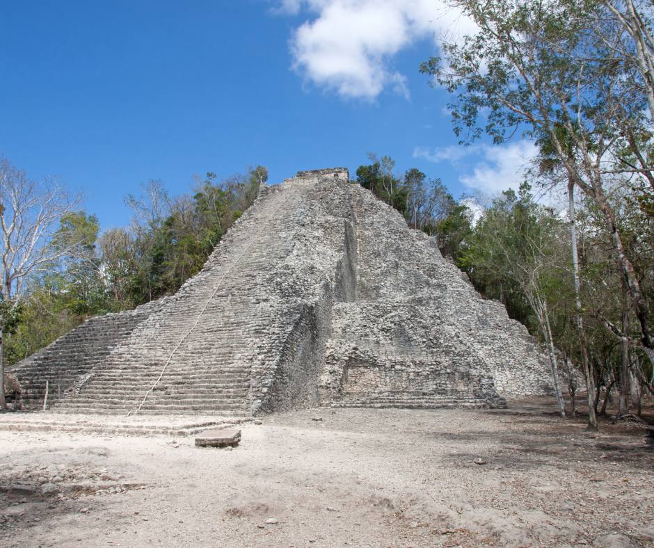 Coba Quintana Roo, zona arqueológica situada a unos minutos de Valladolid